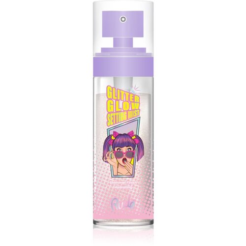 Rude Cosmetics Glitter Glow sprej za fiksiranje &amp;scaron;minke sa &amp;scaron;ljokicama 60 ml Slike