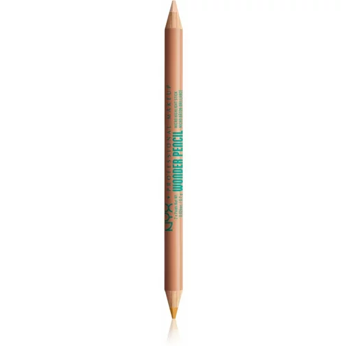NYX Professional Makeup Wonder Pencil obojestranski svinčnik za oči odtenek 04 Deep 2x0,7 g