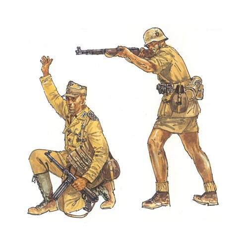 Italeri 1:72 WWII - German Afrikakorps maketa vojnika Cene