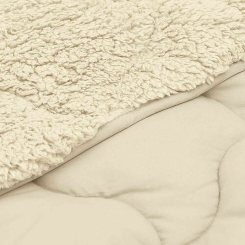  Zimska pokrivača Krema 155 x 220 cm Mikrofibra i teddy flis - Krema 155 x 220 cm Slike