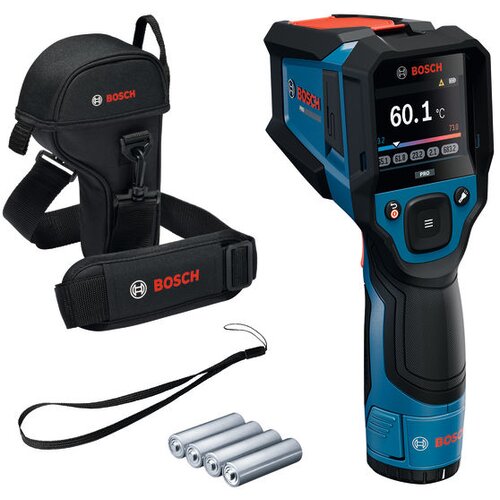 Bosch Termo detektor GIS12V-800-16, AA1 adapter, 4&amp;times;1,5V AA baterije, Torbica 0601083B00 Slike