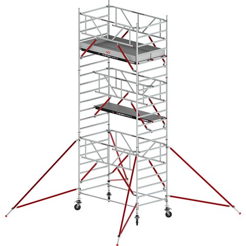 Altrex Pomičen oder RS TOWER 52, širok, ploščad Fiber-Deck®, dolžina 2,45 m, delovna višina 7,20 m Cene