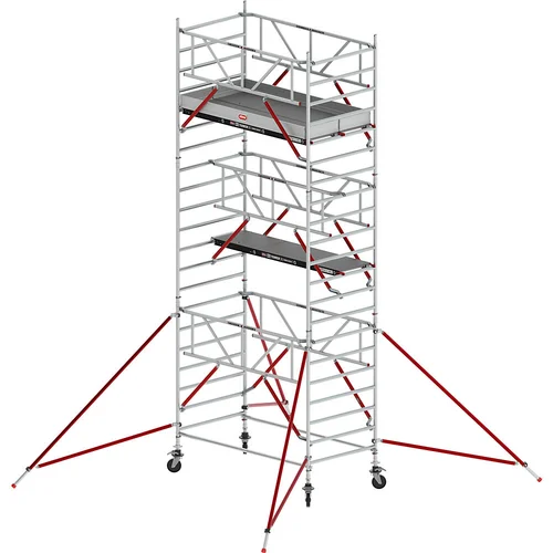 Altrex Pomičen oder RS TOWER 52, širok, ploščad Fiber-Deck®, dolžina 2,45 m, delovna višina 7,20 m