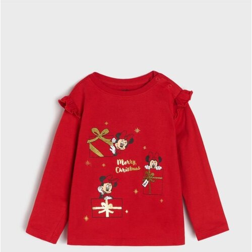 Sinsay Pamučna majica s printom Minnie Mouse Cijene