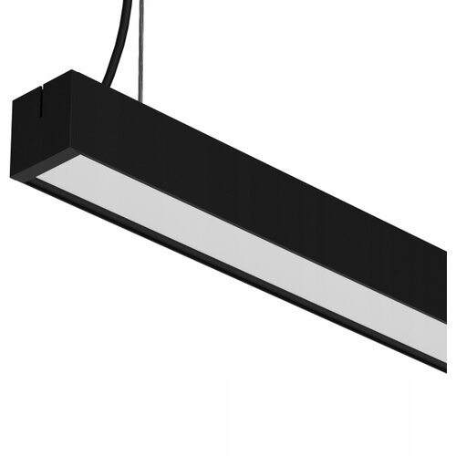  LED luster na sajli LED/44W/230V 3000K 120 cm, crne boje Slike
