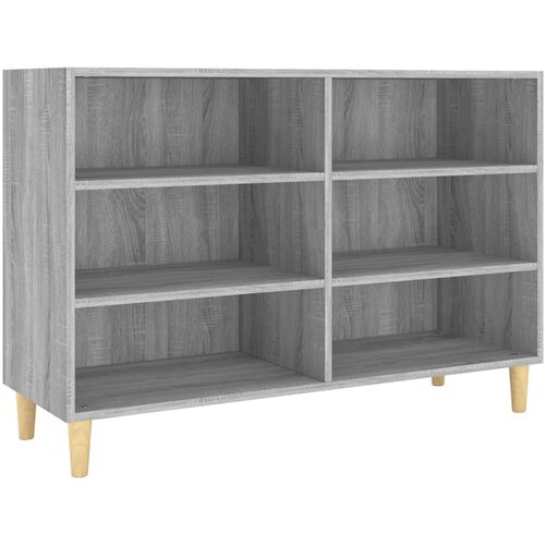 Maison Chic Komoda - Predalnik siva sonoma 103,5x35x70 cm inženirski les, (21716682) Slike