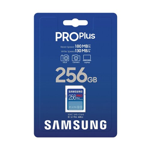 Samsung 256 GB SD Card PRO Plus Slike
