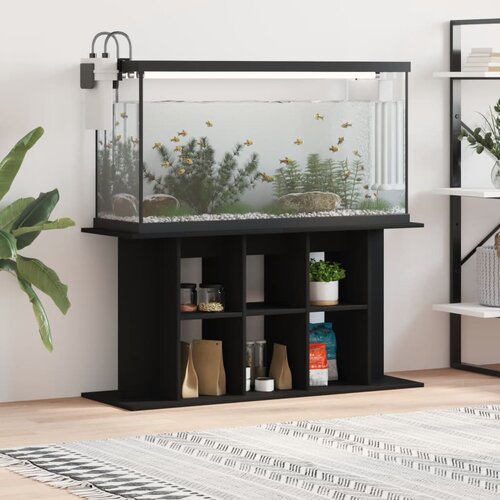 vidaXL Stojalo za akvarij črno 100x40x60 cm inženirski les Cene