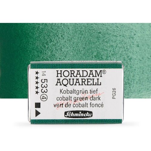  Akvarel boje Schmincke Horadam cijela posudica | 533 Cobalt Green Dark Cene