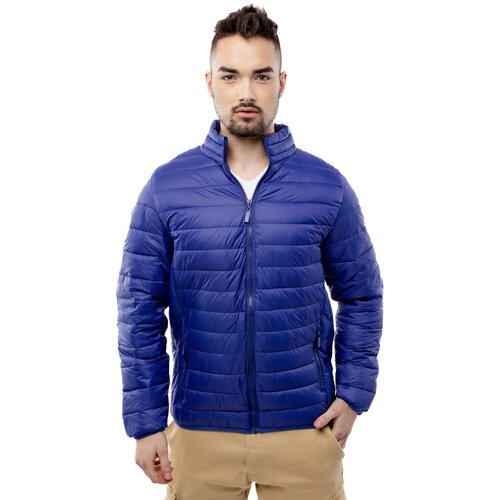 Glano Man Quilted Jacket - navy Slike