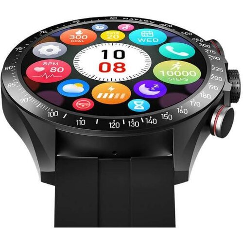 Haylou Smart Watch Solar Pro Black sa Bluetooth pozivom Slike