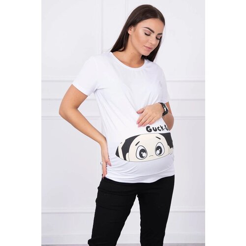 Kesi marka niezdefiniowana Maternity blouse Guck white Slike