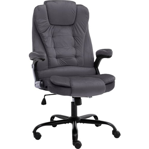 vidaXL Uredska stolica tamnosiva baršunasta Cijene