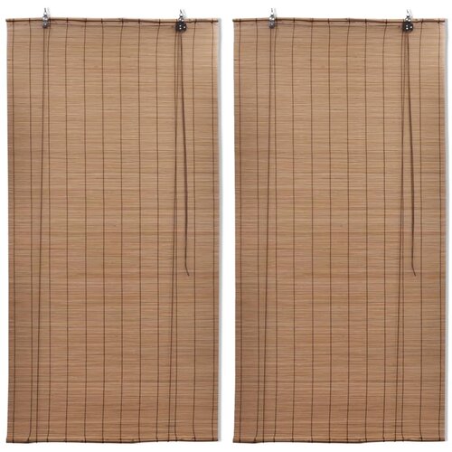 Rolete od bambusa 2 kom 80 x 160 cm smeđe Cijene