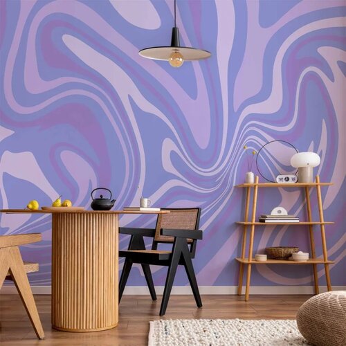  Foto tapeta - Purple Composition - Abstract Background in Violet-Purple-Lavender Hues 392x280 Slike