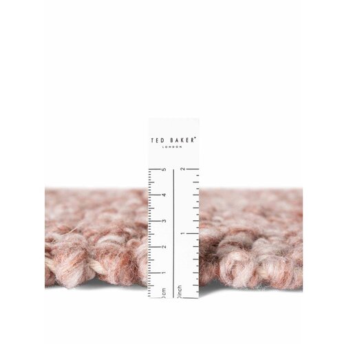 Ted Baker Pra&amp;scaron;no rožnata ročno tkana boucl&amp;eacute; preproga 120x170 cm Notting Hill Portobello &amp;ndash; Slike