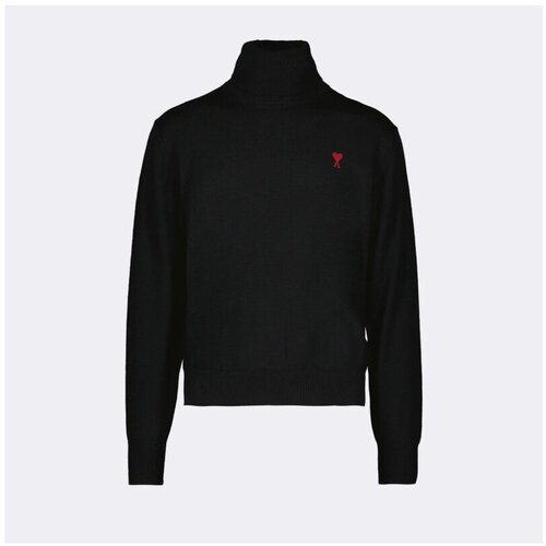 Ami Paris Puloverji PULL HKS411 KN0025 BLACK Črna Cene