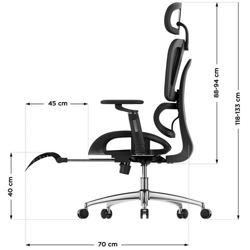 Mark Adler Expert 7.9 Crna ergonomična stolica Slike