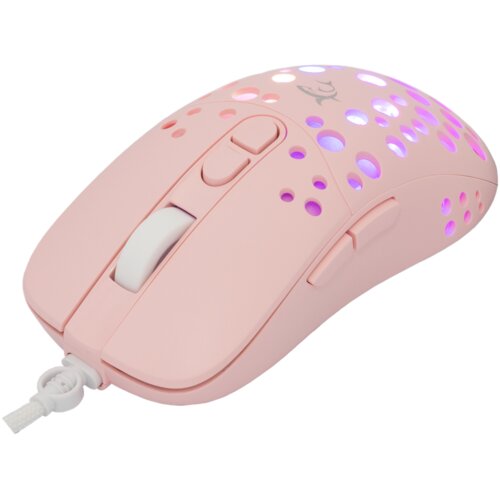 WHITESHARK Tristan-2 GM-9004 RGB gaming mi&amp;scaron; 12.800 DPI, rozi Slike