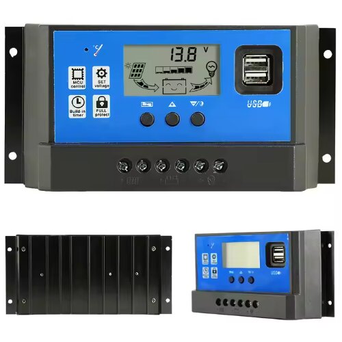  Solarni regulator punjenja sa ekranom 60A 12/24V PWM RBL-60A Cene