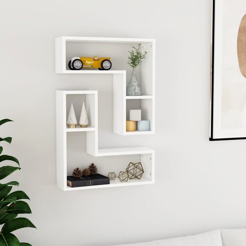 vidaXL zidne police 2 kom bijele 50 x 15 x 50 cm od iverice Cijene