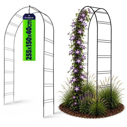 KADAX Vrtna pergola za rože, kovinski cvetlični lok 255 cm, (5000361270) Slike
