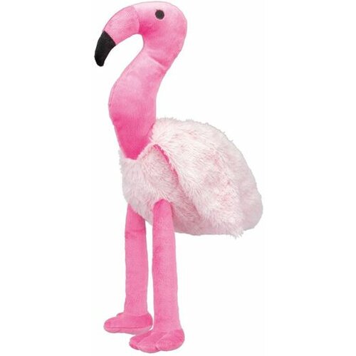 Trixie plišana igračka za pse flamingo 35cm Slike