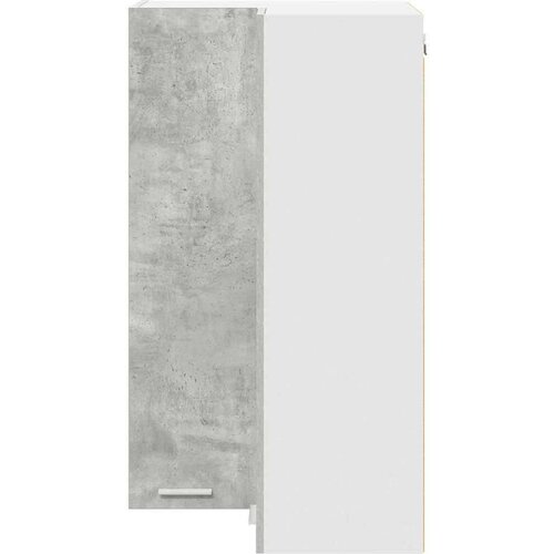 VidaXL viseći ormarić riga sonoma hrast i bijela 57 x 57 x 100 cm Slike