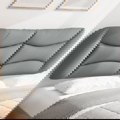  The Living Store Vzglavna stranica svetlo siva 140 cm blago - Vzglavna Stranica, (21442556) Slike