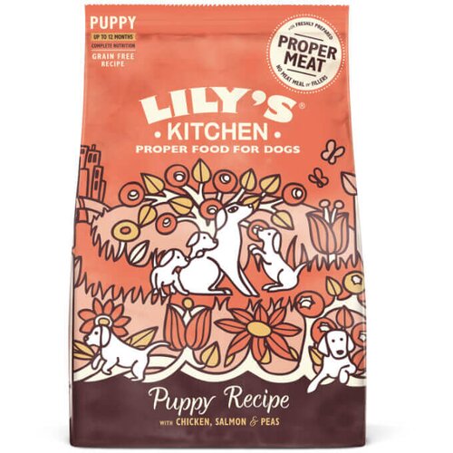 Lily's Kitchen puppy recipe - piščanec in losos 2,5 kg Cene