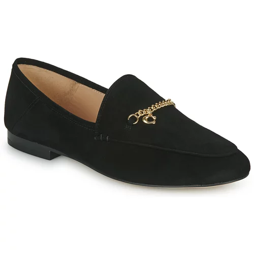 Coach hanna suede loafer crna