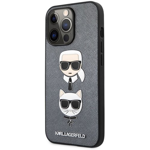 Karl Lagerfeld CHOUPETTE &amp;amp;S.KARL MASKICA ZA IPHONE 13 PRO SILVER Slike