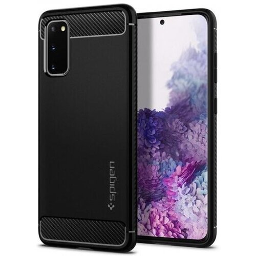 Spigen rugged armor silikonski ovitek za samsung galaxy s20 g980 Slike