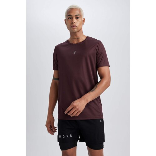 Defacto Slim Fit Crew Neck Printed T-Shirt Slike