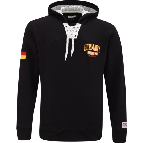 CCM Men's sweatshirt FLAG HOODIE TEAM GERMANY Black SR Slike