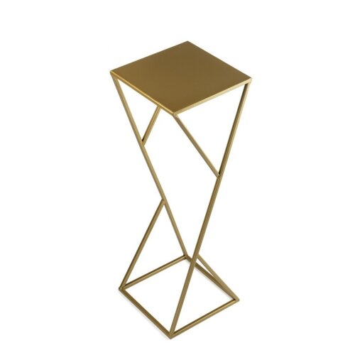  Stalak za cveće LOFT 70x23,5 cm zlatni Slike