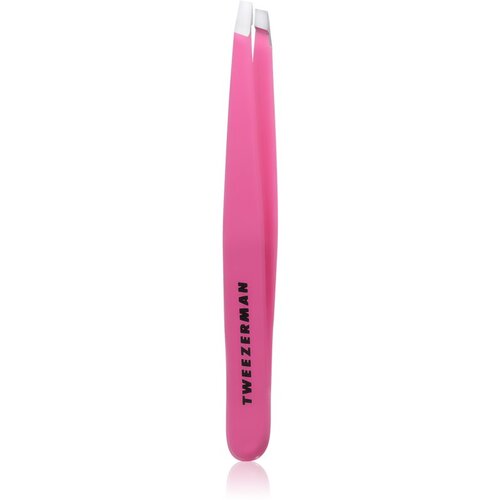 Tweezerman Studio Collection pinceta s kosim vrhom Pink 1 kom Cijene