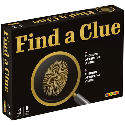Dexyco družabna igra Find a Clue Cene
