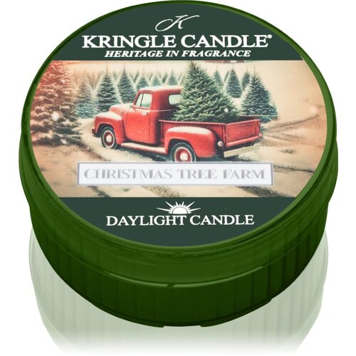 Kringle Candle Christmas Tree Farm Daylight Candle čajna sveča 42 g Slike