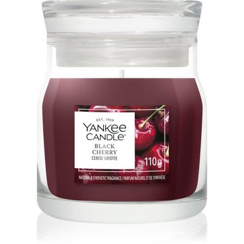 Yankee Candle Black Cherry dišeča sveča Signature 110 g Cene