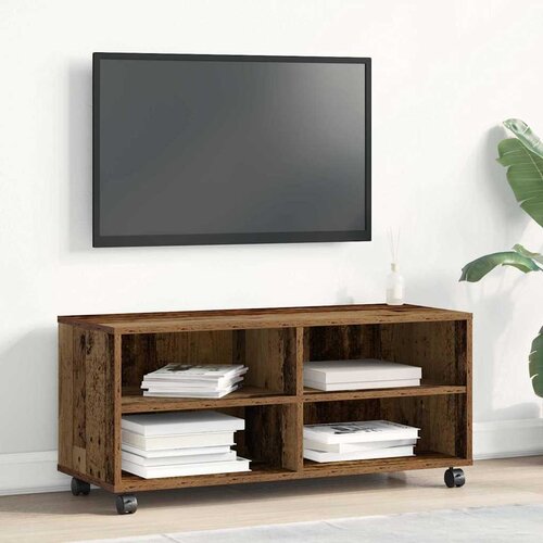 TV ormar Smeđa 90 x 35 x 40.5 cm Konstruirano drvo Cene