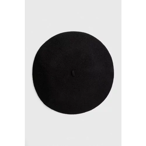 Answear Lab Volnena baretka črna barva