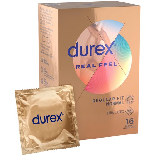 Durex Real Feel - kondomi bez lateksa (16 kom) Cijene