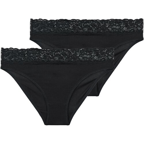 DIM COTON PLUS FEMININE PACK X2 Crna Slike