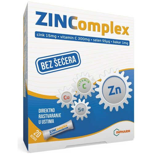 Inpharm cink direkt zincomplex 20/1 Cene