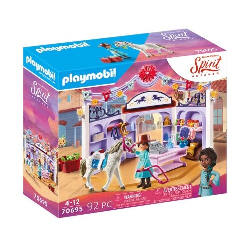 Playmobil Spirit Untamed Miradero radnja sa opremom za konje ( 1031754 ) Slike