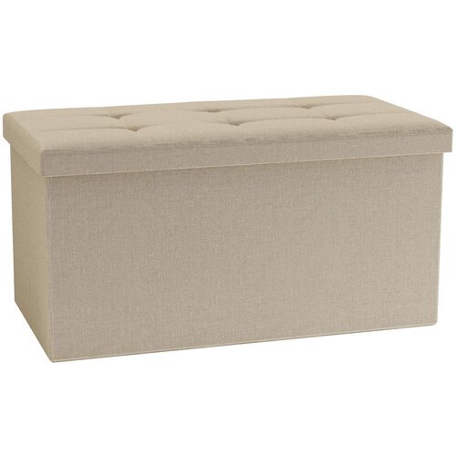 MID.YOU Zaboj Za Sedenje Boxas, Krem Barva Cene