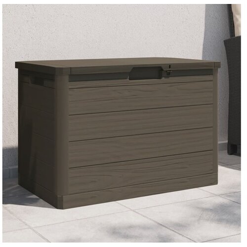 vidaXL Zunanja škatla za blazine rjava 77,5x44,5x53 cm PP Cene