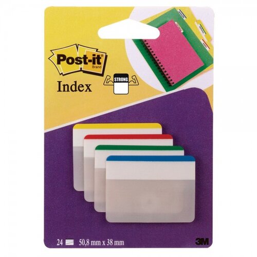 3m Post-It Index 51 x 38 mm, samolepilni označevalec strani Slike
