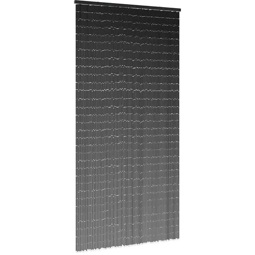 Furnova Komarnik za vrata iz temno sivo 100x200 cm bambus, (21917646) Cene